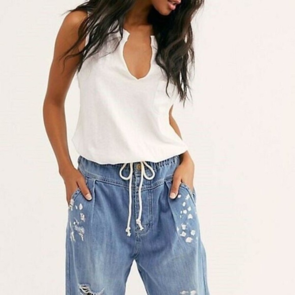 Free People In Your Pocket Bodysuit Cotton